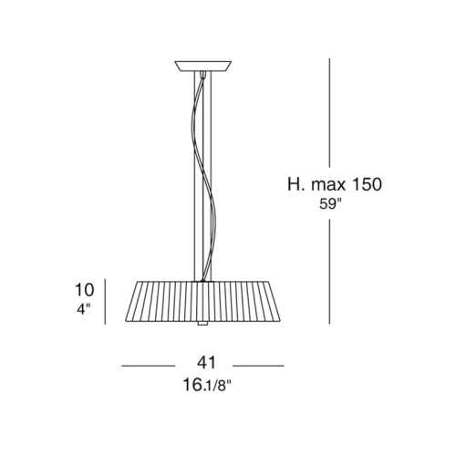 Подвесной светильник LILITH S 40 Red фото 2