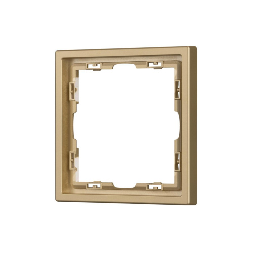 Рамка пластиковая FRM-NOBE-SFPL-1-GD Arlight 054213 Рамка пластиковая FRM-NOBE-SFPL-1-GD Arlight 054213
