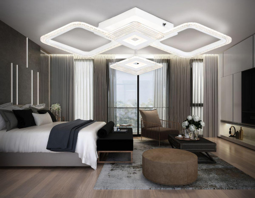 Потолочная светодиодная люстра Ambrella light Acrylica Original FA4281 фото 7