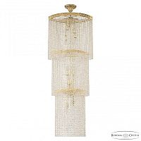Люстра каскад хрустальная 83303/55IV-150 G Bohemia Ivele Crystal (Богемия Ивеле Кристалл)
