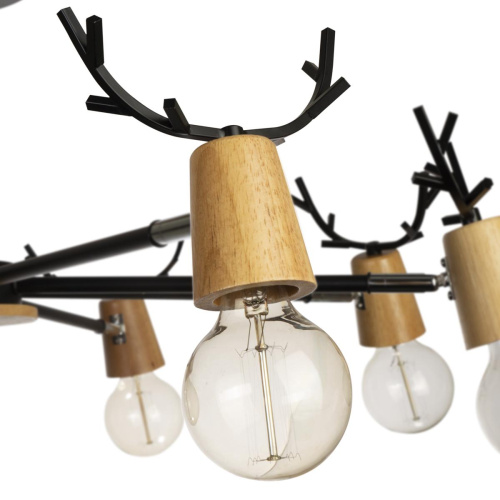 10024/8 Black Люстра на штанге LOFT IT Sven фото 4