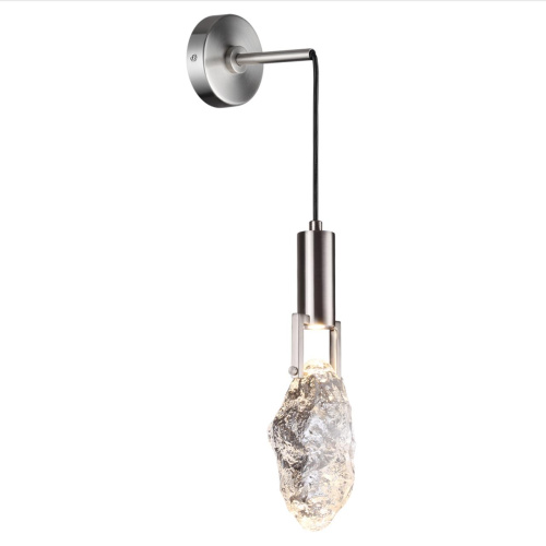 6696/5WL MIDCENT ODL24 239 Настенный светильник матовый никель/металл/стекло IP20 LED 5W 200Лм 3000K LIA фото 3 6696/5WL MIDCENT ODL24 239 Настенный светильник матовый никель/металл/стекло IP20 LED 5W 200Лм 3000K LIA фото 3