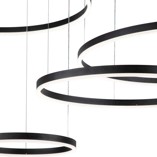 Подвесной светильник 14001/4P Black фото 4