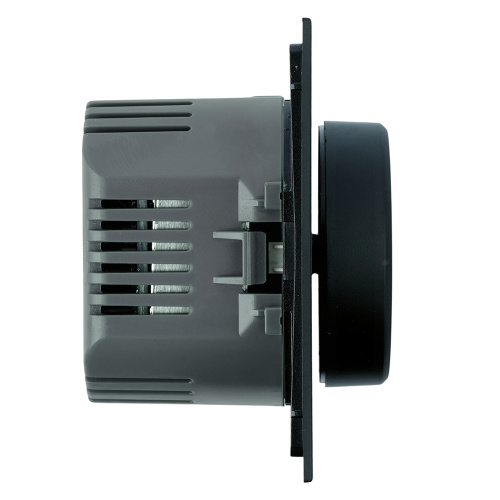 Выключатель диммирующий (механизм), STEKKER, 250В, 1200W, серия Мия, RSW10-3106-05, черный бархат фото 4