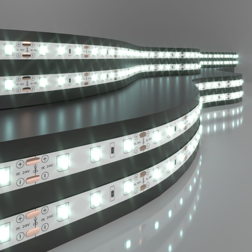 Светодиодная лента 24 В 4,8 Вт/м 60 Led/м 2835 IP20, холодный белый 6500K, 5 м Лента светодиодная 24V 4,8W 60Led 2835 IP20 холодный белый, 5м Светодиодная лента 24 В 4,8 Вт/м 60 Led/м 2835 IP20, холодный белый 6500K, 5 м Лента светодиодная 24V 4,8W 60Led 2835 IP20 холодный белый, 5м