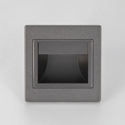 Citilux Скалли CLD005K1 LED Встраиваемый светильник лестничный Графит фото 5 Citilux Скалли CLD005K1 LED Встраиваемый светильник лестничный Графит фото 5