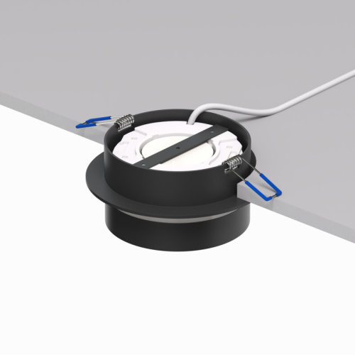 DK2100-BK Встраиваемый светильник NIKO, IP 20, до 15 Вт, GX53, LED, черный, акрил, алюминий фото 3 DK2100-BK Встраиваемый светильник NIKO, IP 20, до 15 Вт, GX53, LED, черный, акрил, алюминий фото 3