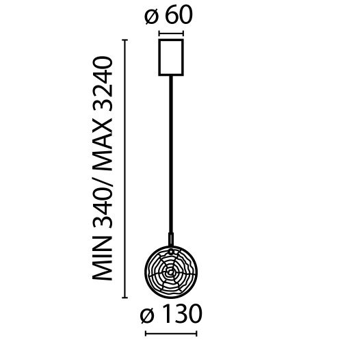 Подвесной светильник Maytoni MOD254PL-01BS фото 3 Подвесной светильник Maytoni MOD254PL-01BS фото 3