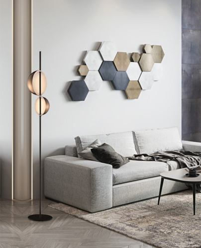 Торшер 10728F black/gold фото 3 Торшер 10728F black/gold фото 3