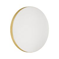 3066/AL MINI SN 207 Светильник пластик/белый/под светлое дерево LED 12Вт 4000К D215 IP43 SMALLI
