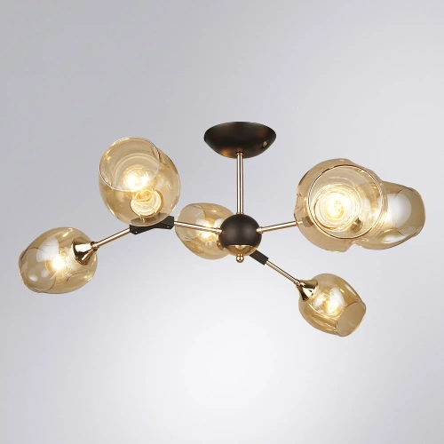 Люстра на штанге Arte Lamp SEPPIA A4211PL-6BK фото 2 Люстра на штанге Arte Lamp SEPPIA A4211PL-6BK фото 2