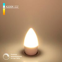 Светодиодная лампа "Свеча" Dimmable C35 7W 4200K E14 BLE1448
