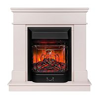 Электрокамин RealFlame Selena STD PN пудра с очагом Majestic Lux Black RC