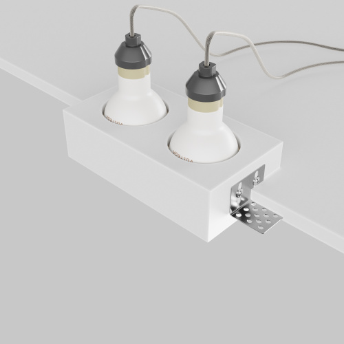 Встраиваемый светильник Technical DL131-GU10-02-W фото 3