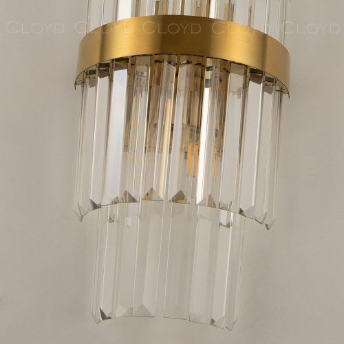 Бра Cloyd BROTIGAN-B W2 / выс. 55 см - латунь (арт.20205) фото 3 Бра Cloyd BROTIGAN-B W2 / выс. 55 см - латунь (арт.20205) фото 3