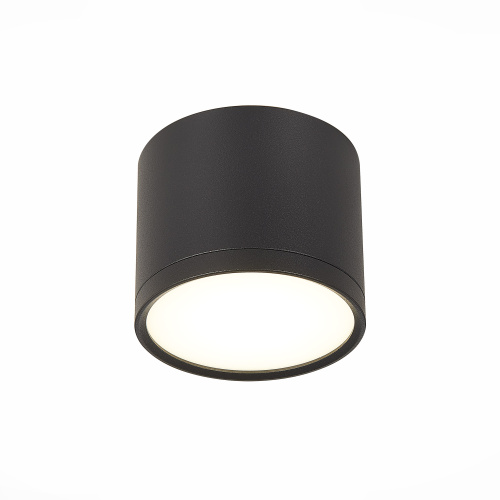 ST113.442.09 Светильник потолочный Черный LED 1*9W 4000K 702Lm Ra>90 120° IP20 D88xH75 170-240V Накладные светильники фото 5
