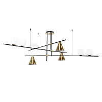 Люстра на штанге Arte Lamp JACOB A7029PL-9BK