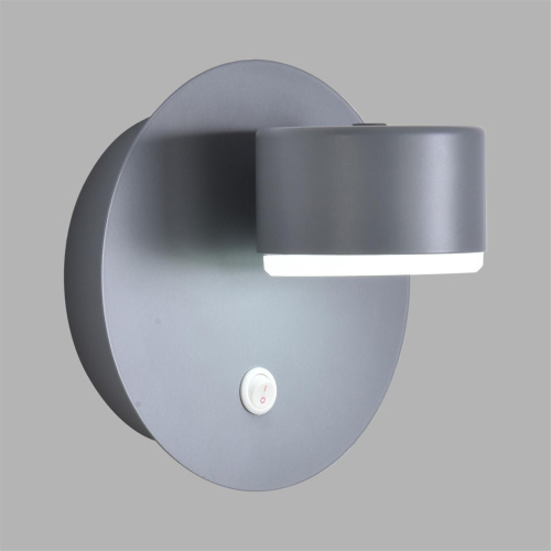 8345/1W COMFI LN26 433 серый, металл Бра GX53 LED 1*7W 220V TORINA фото 3