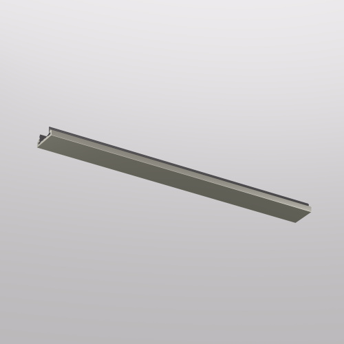 TR5736-DN Декоративная заглушка желоба трека SHINE BASE, 20см, темный никель, алюминий