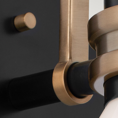 Бра для ванных комнат Kichler, Арт. KL-FARUM1-BK-CPZ фото 2