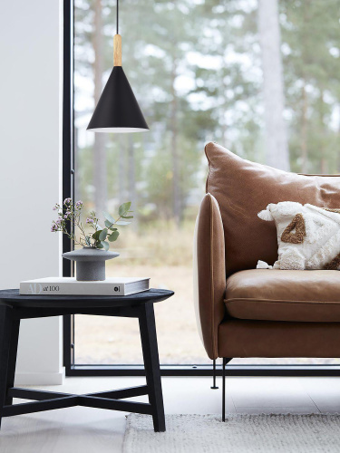 SLE1255-403-01 Светильник подвесной Черный/Черный E27 1*40W ARKET фото 4