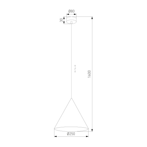 Подвесной светильник 10037 Cono 10037 фото 4