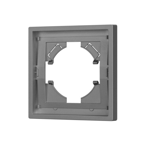 Рамка пластиковая FRM-TENDO-PL-1-GR Arlight 053837 Рамка пластиковая FRM-TENDO-PL-1-GR Arlight 053837