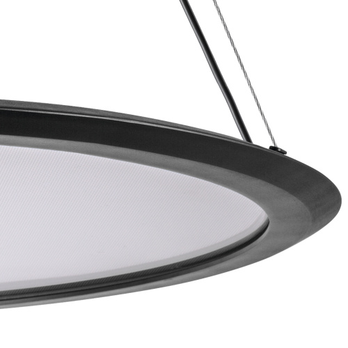 736367 Люстра ROTONDA 30W LED 2059LM 130G ЧЕРНЫЙ 3000K фото 4