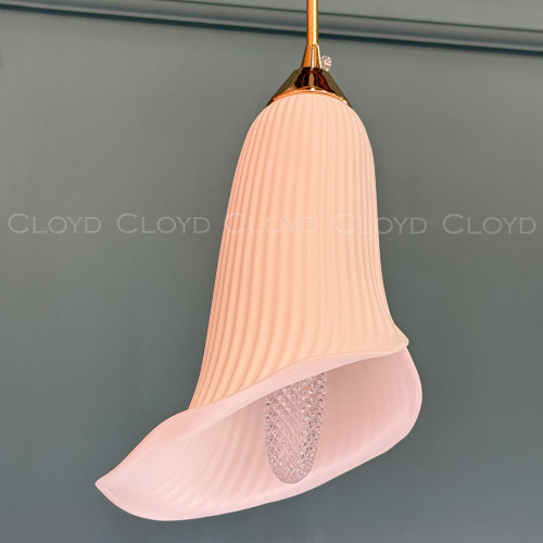 Подвесной светильник Cloyd OSANNA P1 / Ø13 см - керамика - белый (арт.11887) фото 5