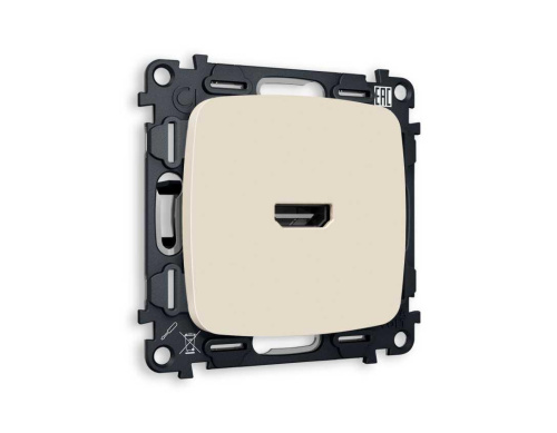 Комплект механизма розетки HDMI 2.0 AMBRELLA VOLT OMEGA Бежевый матовый 40V/500MO 2.0GHz 5-18Gbit/s QUANT (OP3340, VM222) MO334010 Комплект механизма розетки HDMI 2.0 AMBRELLA VOLT OMEGA Бежевый матовый 40V/500MO 2.0GHz 5-18Gbit/s QUANT (OP3340, VM222) MO334010