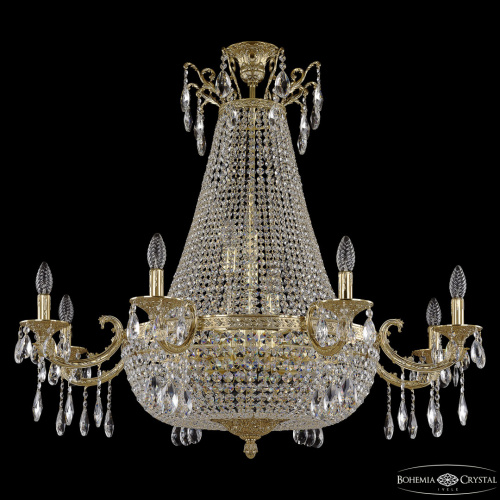 Люстра груша хрустальная 2111H208/8/100IV/Y1 G Bohemia Ivele Crystal (Богемия Ивеле Кристалл)