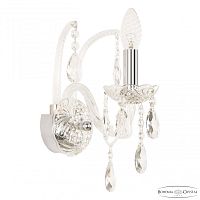 Бра хрустальные 105B/1/141 Ni Bohemia Ivele Crystal (Богемия Ивеле Кристалл)