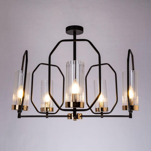 Подвесная люстра Arte Lamp Celaeno A7004PL-5BK фото 5 Подвесная люстра Arte Lamp Celaeno A7004PL-5BK фото 5