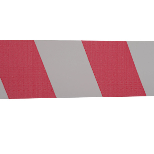 Лента оградительная, 200 п.м.х50 мм х35 мкм, STEKKER  красный,белый INTP10-50-35 фото 2