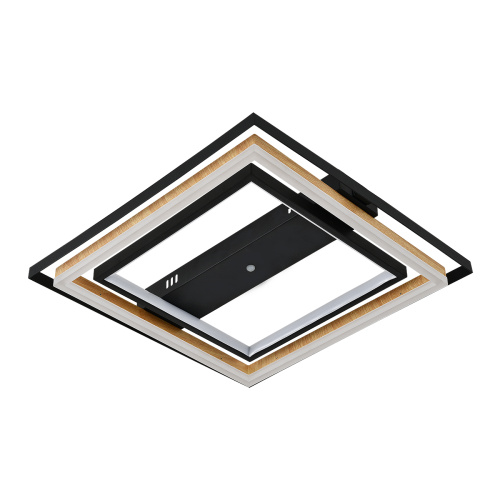 Потолочный светильник Escada 10249/2 LED*83W Black/Wood фото 2 Потолочный светильник Escada 10249/2 LED*83W Black/Wood фото 2