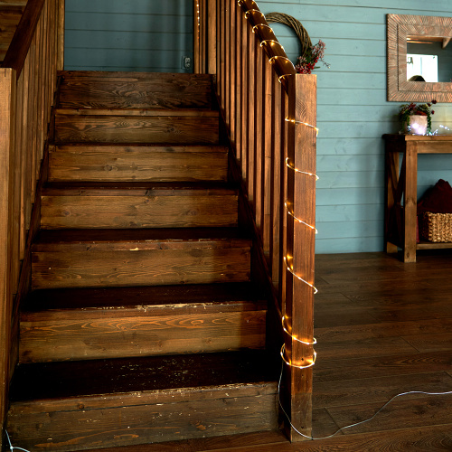 Светодиодная гирлянда Feron CL587 линейная Мини Дюралайт 2700К с контроллером, 15м, c питанием от сети 220V фото 6