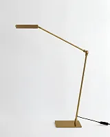 Золотая настольная лампа "Уве"