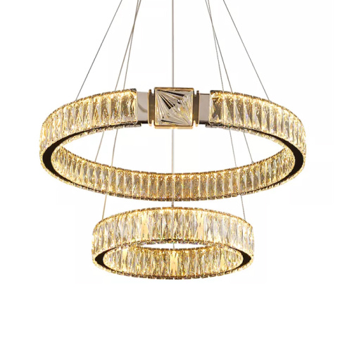 Люстра D8010P/2R/D600+400 gold фото 2