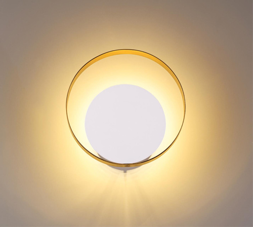 3899/7WW HIGHTECH ODL20 447 белый/металл Настенный светильник LED 3000K 7W 220V MONDY фото 4 3899/7WW HIGHTECH ODL20 447 белый/металл Настенный светильник LED 3000K 7W 220V MONDY фото 4