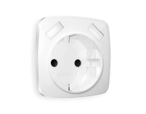 Лицевая панель розетки AMBRELLA VOLT OP1090 Лицевая панель розетки AMBRELLA VOLT OP1090