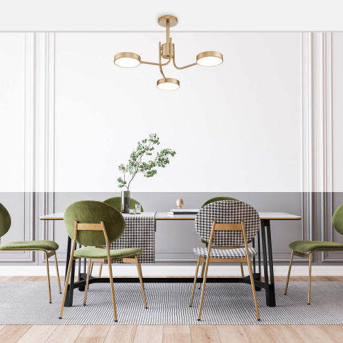 Светильник на штанге Escada 10258/3 LED*26W Champagne gold фото 4