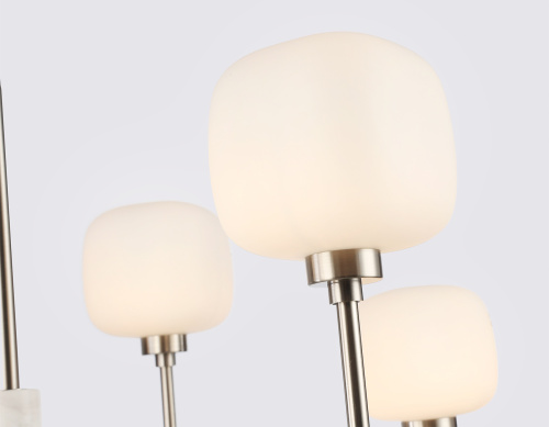 Потолочный светильник с мрамором G9*6 фото 7 Потолочный светильник с мрамором G9*6 фото 7