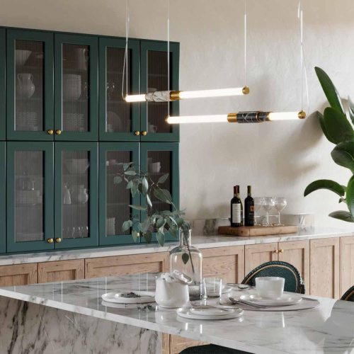 Подвесной светодиодный светильник Odeon Light Midcent Marmi 4359/14L фото 7