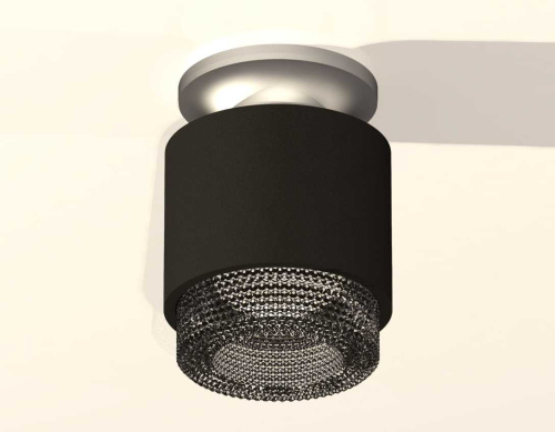 Комплект накладного светильника Ambrella light Techno Spot XS7511102 SBK/MCH/BK черный песок/хром матовый/тонированный (N7928, C7511, N7192) фото 2
