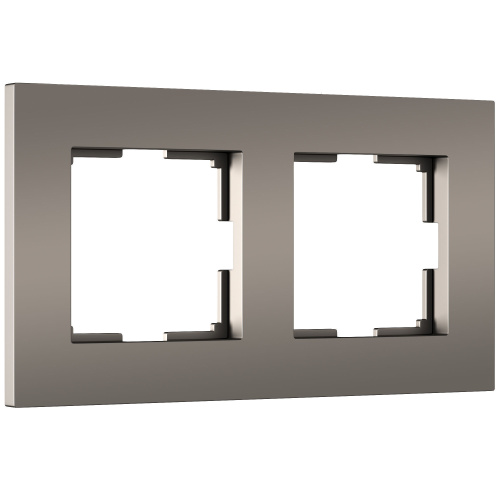 Рамка из поликарбоната на 2 поста Slab бронза софт W0022963 Рамка из поликарбоната на 2 поста Slab бронза софт W0022963