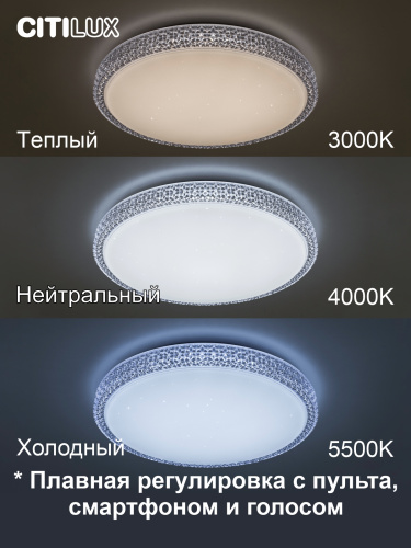 Citilux Альпина Смарт CL718A40G RGB Умная люстра фото 2 Citilux Альпина Смарт CL718A40G RGB Умная люстра фото 2