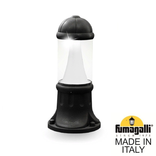 Fumagalli Садовый светильник-столбик FUMAGALLI SAURO 500 D15.553.000.AXD1L.CRB Fumagalli Садовый светильник-столбик FUMAGALLI SAURO 500 D15.553.000.AXD1L.CRB