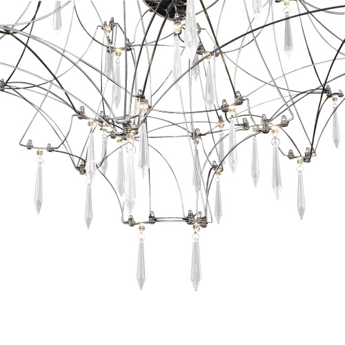 SL6601.102.78 Светильник потолочный ST-Luce Хром/Прозрачный LED 78*0,35W 3000K GRAVETTA фото 2