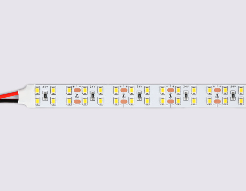 Светодиодная лента двухрядная 24В 2835 204Led 20Вт/м 6500K IP20 5м фото 4 Светодиодная лента двухрядная 24В 2835 204Led 20Вт/м 6500K IP20 5м фото 4