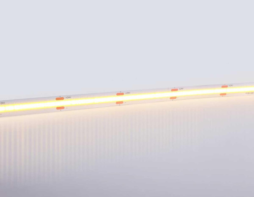 Светодиодная лента Ambrella Light GS4751 COB 528Led/14W m/ 24V IP20 3000K/ 5m*10mm*2mm (2 конт.) GS4751